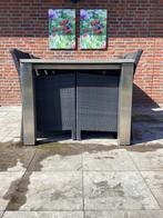 Prachtige granieten zware tuintafel voor 8 pers. 220x100x80, Ophalen, Zo goed als nieuw, Rechthoekig, Overige materialen