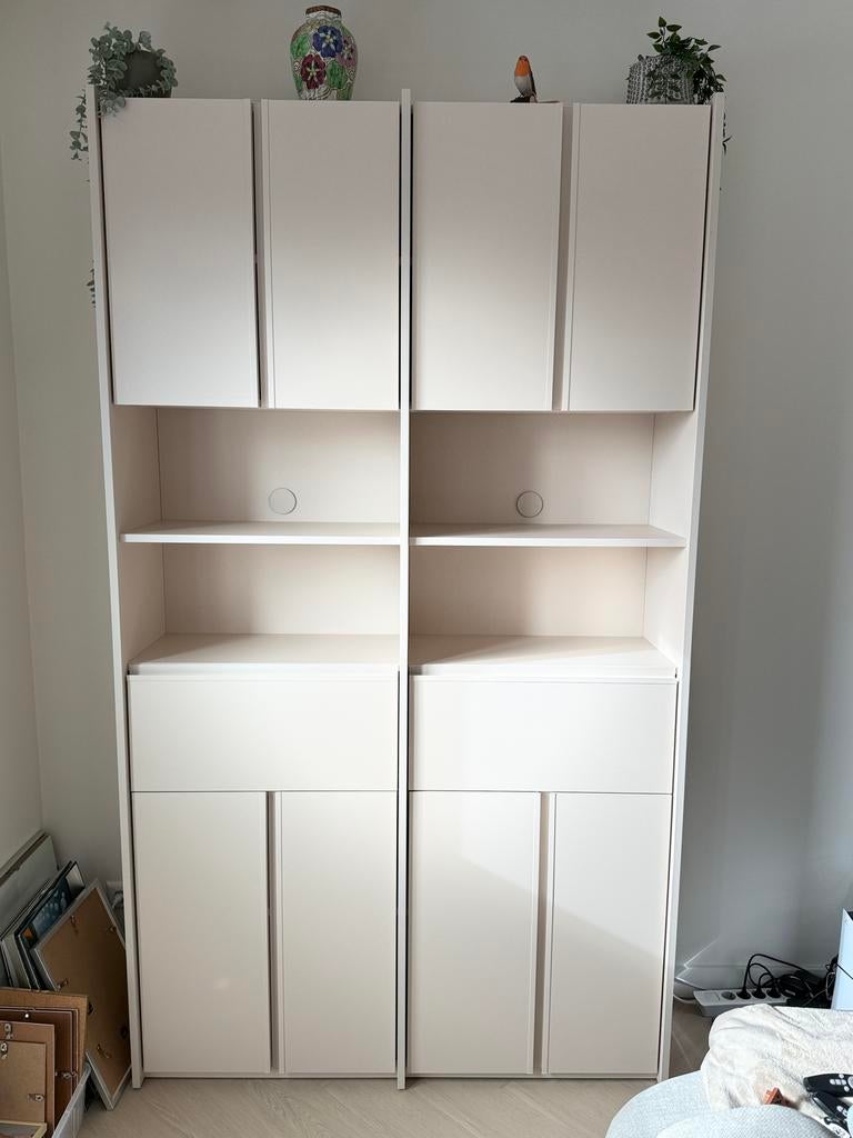 Tylko wandkast zand kleur, Ophalen, Overige materialen, 200 cm of meer, Design