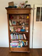 Boeken kast, Met plank(en), Gebruikt, Eikenhout, 150 tot 200 cm