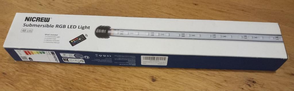 Aquarium led lamp, Ophalen of Verzenden, Gebruikt, Verlichting of Verwarming