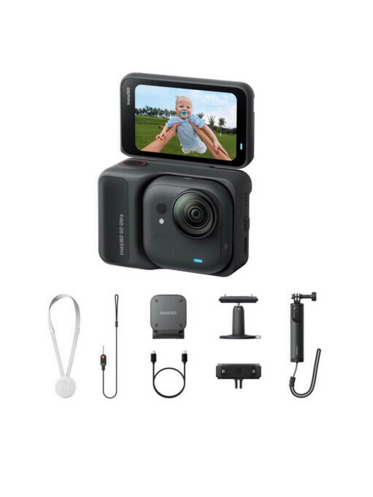 Insta360 Go Ultra Creator Bundle, Ophalen of Verzenden, Zo goed als nieuw, Overige merken