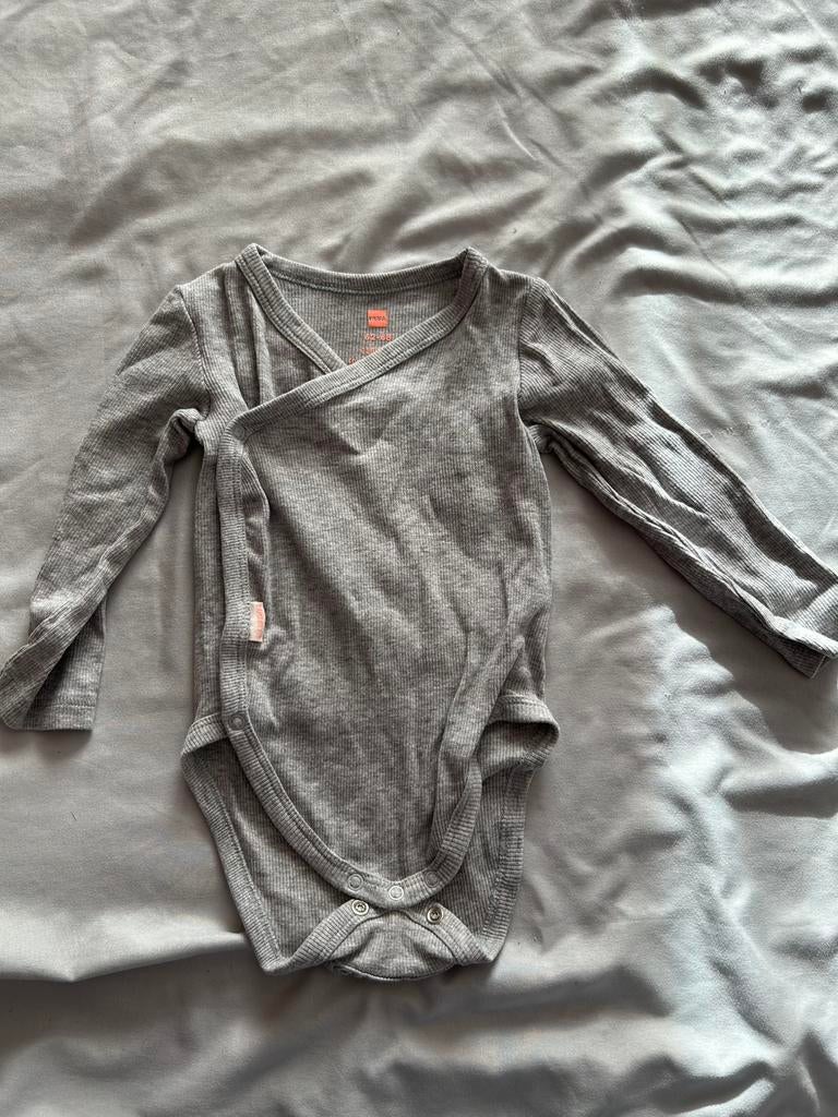 HEMA Bamboo Romper Maat 62-68, Ophalen of Verzenden, Zo goed als nieuw, Jongetje of Meisje, Nacht- of Onderkleding