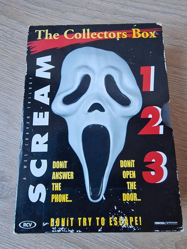 Scream Trilogie Boxset (DVD) - Horror Klassieker, Cd's en Dvd's, Dvd's | Horror, Gebruikt, Slasher, Boxset, Vanaf 16 jaar, Ophalen of Verzenden