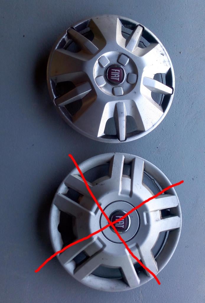 Wieldop Fiat Ducato 15 inch, Auto diversen, Wieldoppen, Ophalen of Verzenden, Gebruikt
