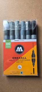 Molotow One4All Acryl Twin Pump Marker Grey Set, Ophalen of Verzenden