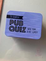 Pubquiz 50 kaarten, Hobby en Vrije tijd, Gezelschapsspellen | Kaartspellen, Vijf spelers of meer, Ophalen of Verzenden, Nieuw
