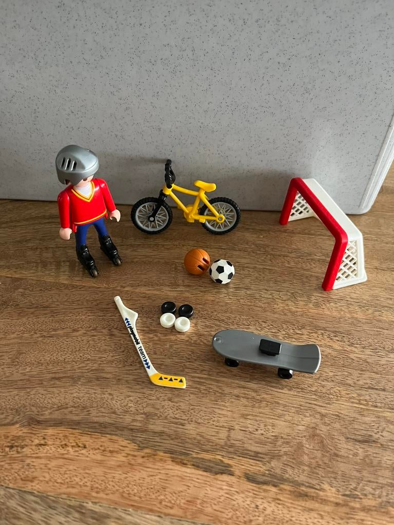 Playmobil multi sport set, Ophalen, Zo goed als nieuw