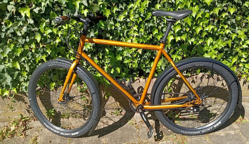 Tout Terrain X-over Scrambler XL Naranja Lucido Rohloff, Gebruikt, 10 tot 15 versnellingen, Overige maten, 57 tot 61 cm
