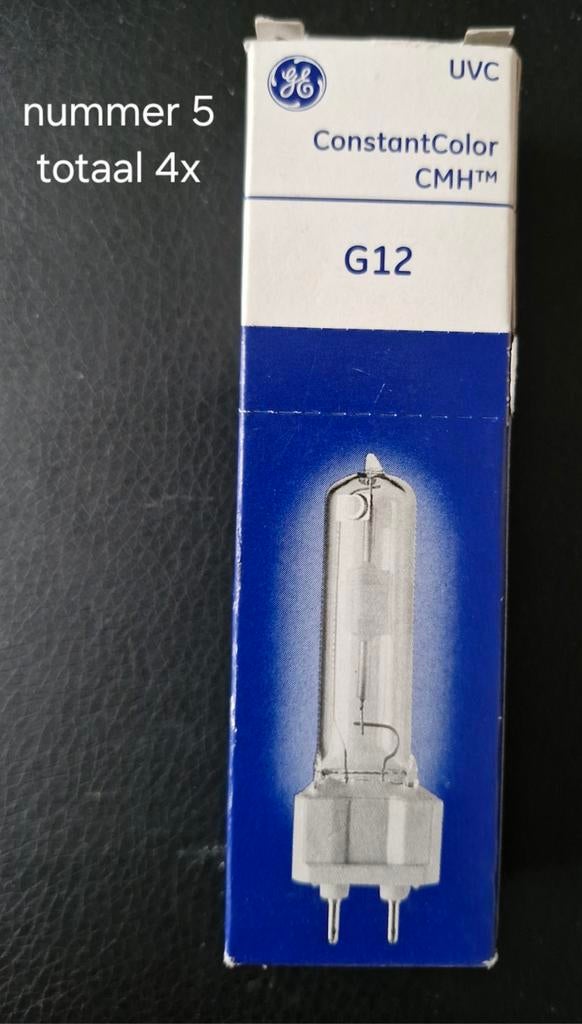 Nr. 5 G12 uvc General electric, Huis en Inrichting, Minder dan 30 watt, Overige typen, Nieuw, Overige fittingen