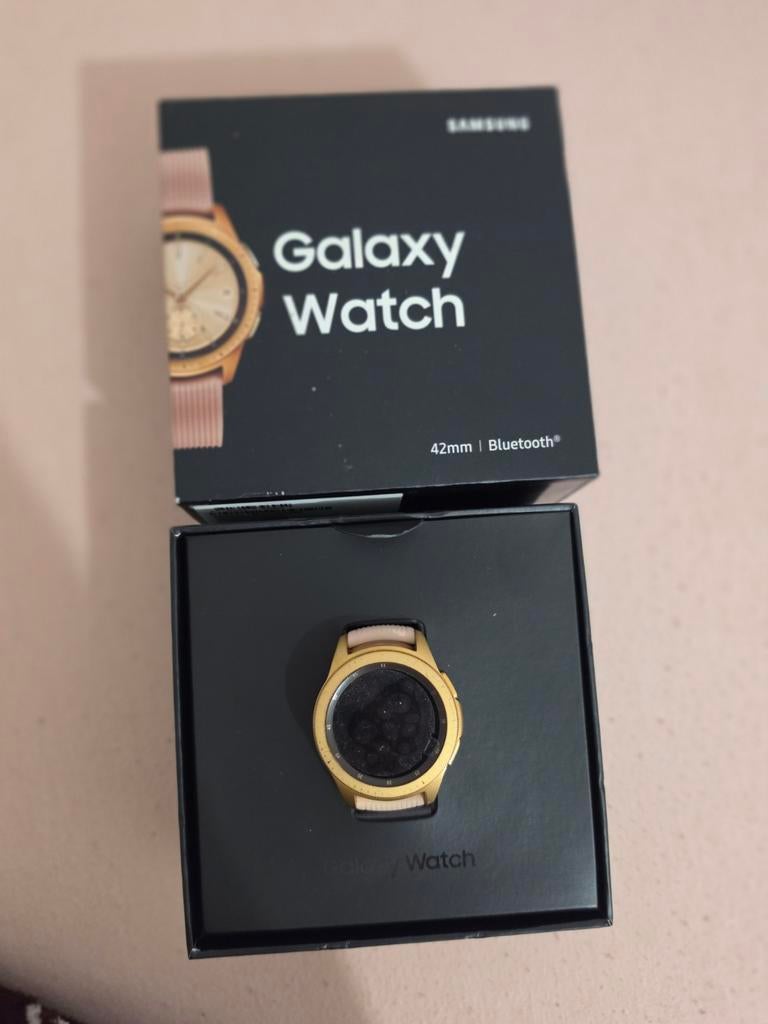 Stijlvolle Samsung Galaxy Watch Rose Gold–Compleet & Netjes, Sieraden, Tassen en Uiterlijk, Smartwatches, Ophalen of Verzenden