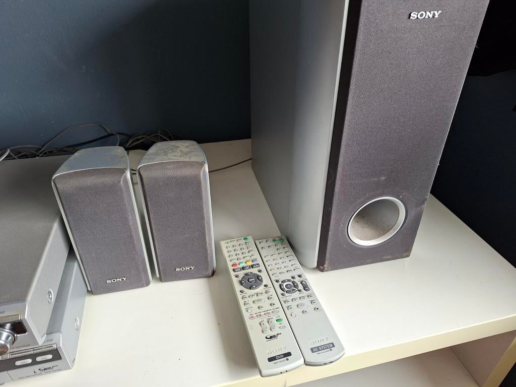 Sony Home Cinema Set met DVD-speler en speakers, Audio, Tv en Foto, Home Cinema-sets, Ophalen, Gebruikt, 5.1-systeem, Sony