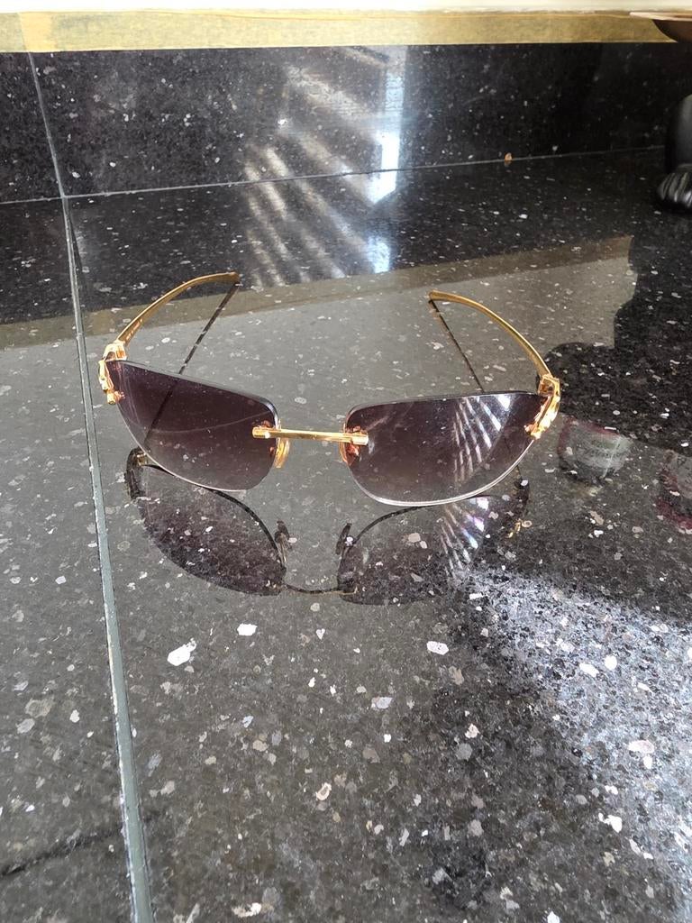 Cartier zonnebril origineel, Sieraden, Tassen en Uiterlijk, Zonnebrillen en Brillen | Heren, Ophalen of Verzenden, Zo goed als nieuw