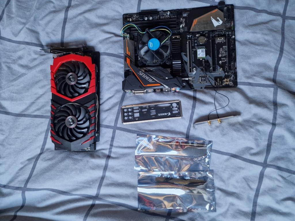 GTX 1060, i5-8400, B360, 16GB RAM, Computers en Software, Videokaarten, PCI-Express 3, Ophalen of Verzenden, HDMI, Nvidia