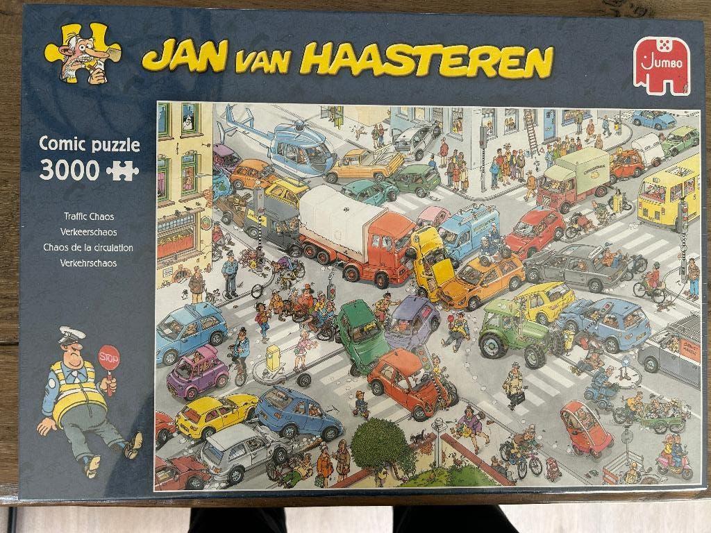 Jan van Haasteren legpuzzel 3000 stukjes nieuw, Ophalen of Verzenden, Meer dan 1500 stukjes, Nieuw, Legpuzzel