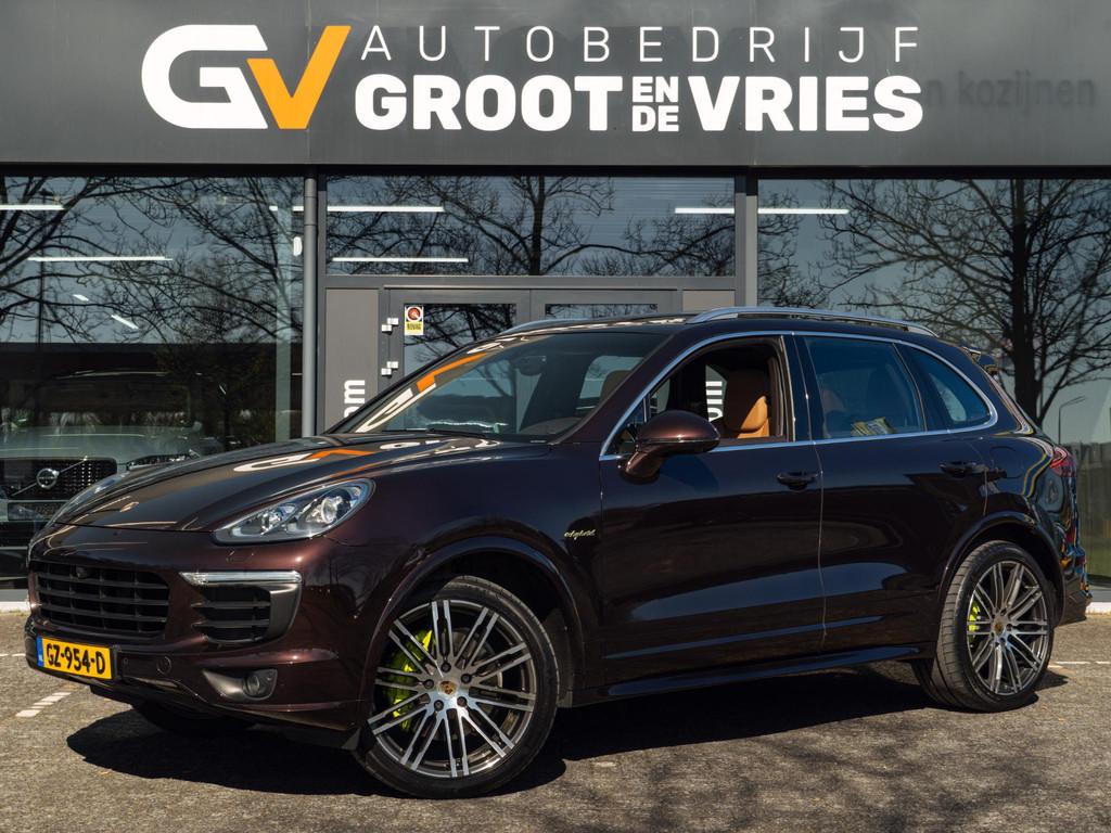Porsche Cayenne 3.0 S E-Hybrid|Panorama|Sport chrono|Sport D, Auto's, Porsche, Automaat, Cayenne, Stof, Gebruikt