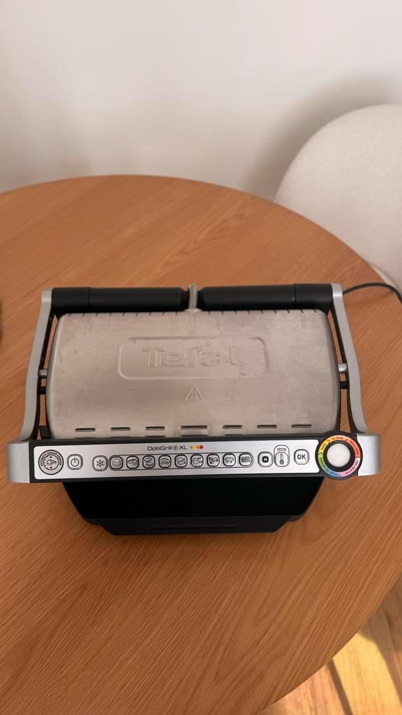 Tefal OptiGrill+ XL - Perfecte grillresultaten!, Ophalen of Verzenden, Uitneembare platen, Zo goed als nieuw