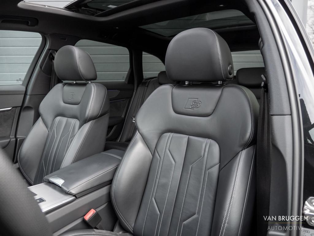 Audi A6 Avant 55 TFSI e quattro S-Line Pano Head-Up B&O Sfee, Automaat, Gebruikt, Euro 6, Zwart