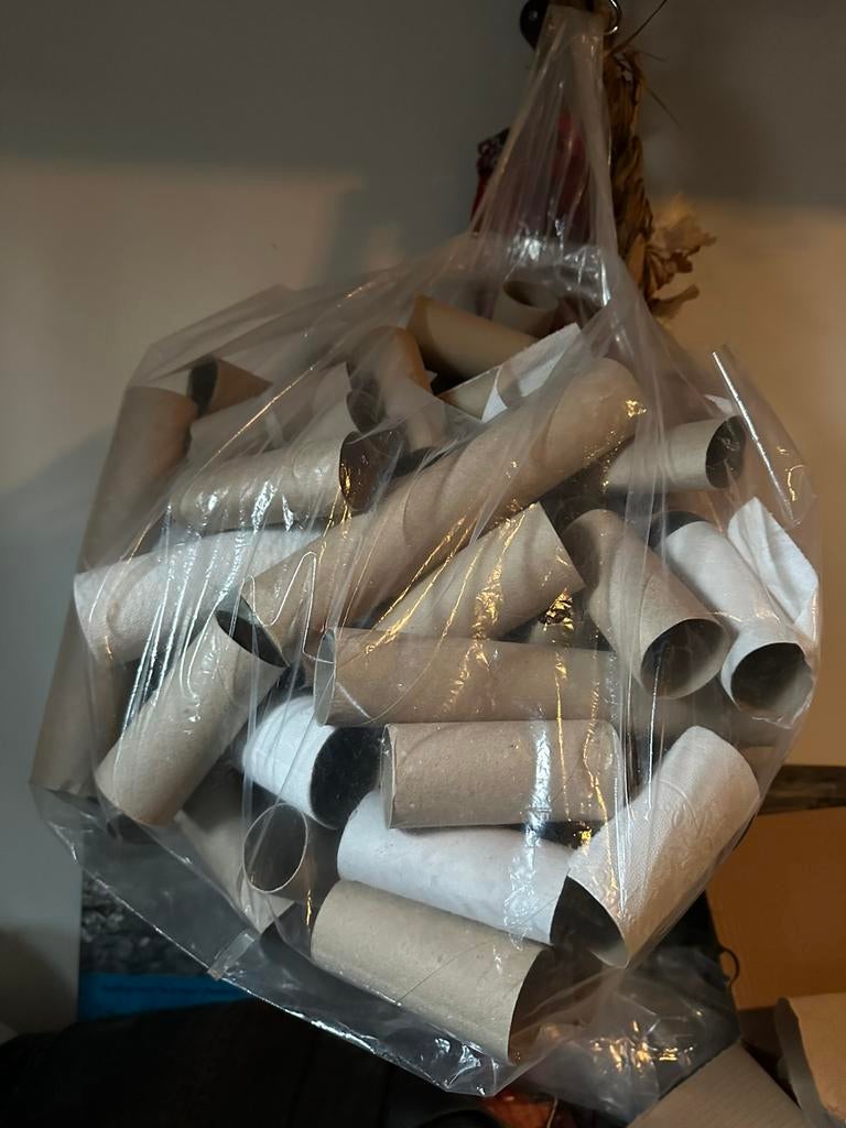 Gratis wc rolletjes, Hobby en Vrije tijd, Knutselen, Ophalen, Nieuw