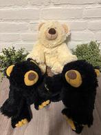 KIKA BEREN ZWART&ROOM KLEURIG, Ophalen of Verzenden, Zo goed als nieuw, Beer