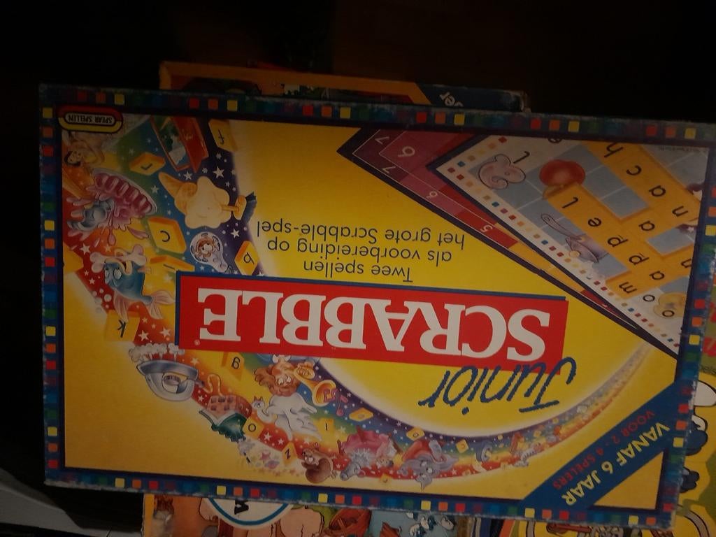Scrabble junior, Ophalen of Verzenden, Gebruikt