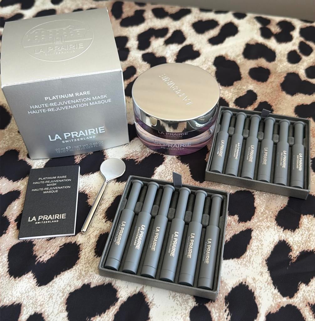 La Prairie Platinum Rare Mask, Sieraden, Tassen en Uiterlijk, Uiterlijk | Gezichtsverzorging, Ophalen of Verzenden, Nieuw, Gehele gezicht