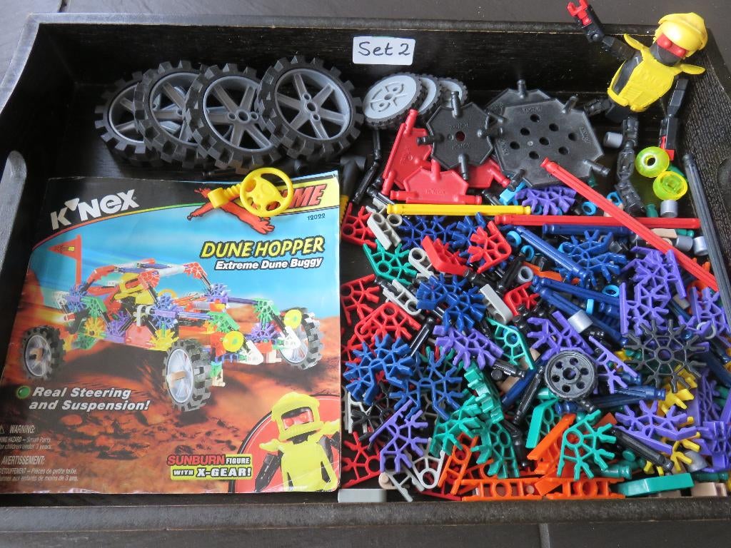Knex duinhopper, 225 delig set 2, compleet, vering en robot, Ophalen of Verzenden, Gebruikt, K'nex