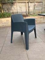Zes terras/kuip stoelen, Tuin en Terras, Ophalen, Zo goed als nieuw, Kunststof, Stapelbaar