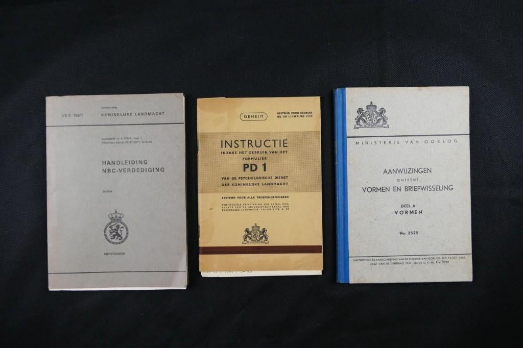 3x Koninklijke Landmacht, Verzenden, Geen, Diversen, Diversen