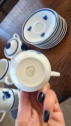 Mosa Maastricht Servies - 14-delig met blauw decor, Ophalen