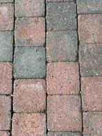 Gebruikte betonnen klinkers - rood/grijs gemêleerd, Tuin en Terras, Ophalen, Gebruikt, Klinkers, 10 m² of meer