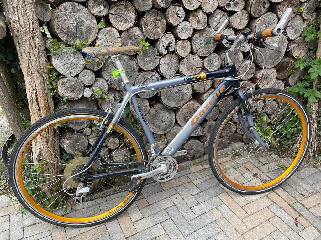 Gazelle Playa herenfiets - Avontuur 7000 series, Fietsen en Brommers, Fietsen | Dames | Damesfietsen, Gebruikt, Velgrem, Versnellingen