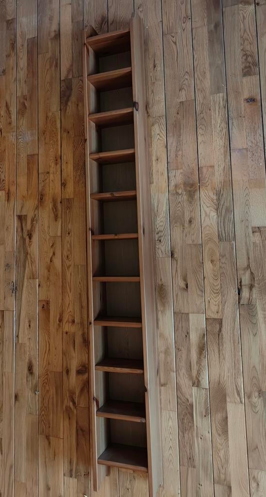 Cd kast, rekje voor CD's. 200cm hoog., Ophalen, Gebruikt, Hout, Cd's