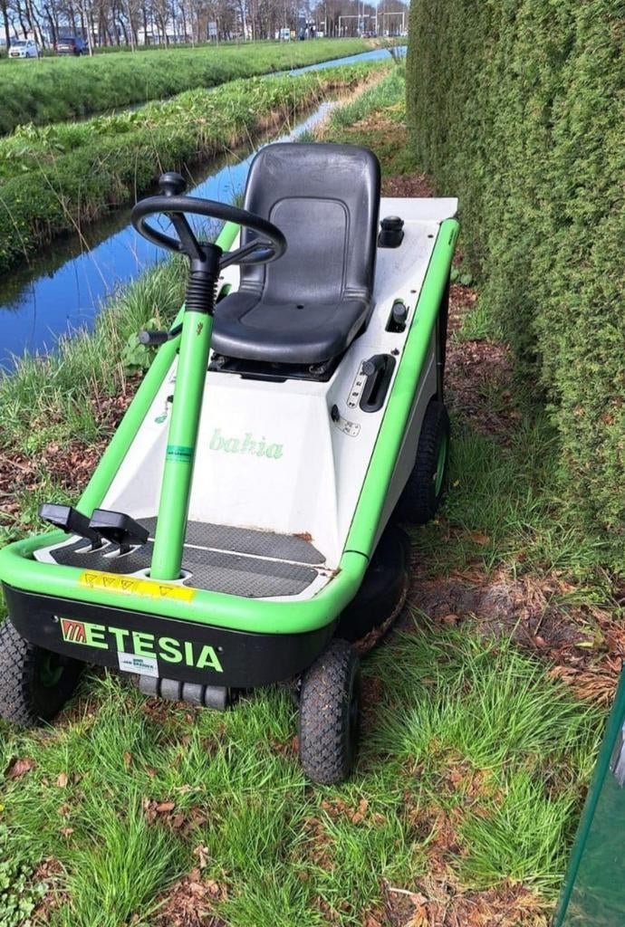 Etesia zitmaaier, Gebruikt, Opvangzak, 90 tot 120 cm, Ophalen