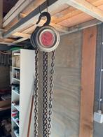 Kettingtakel 1/2 ton met 3 meter kettingen - Gebruikt, prima, Ophalen, Gebruikt