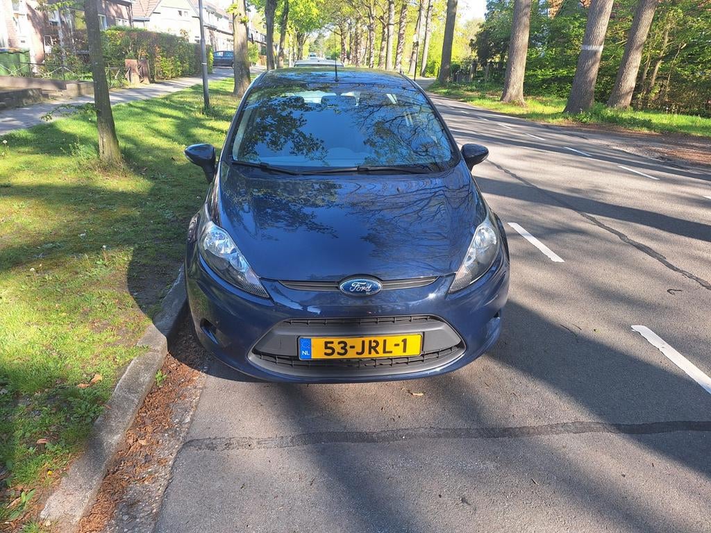 Ford Fiësta 1.25 44KW 3DR 2009 Blauw 156000 KM, Auto's, Voorwielaandrijving, 4 cilinders, Blauw, Origineel Nederlands
