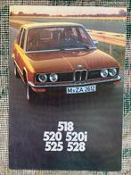 Nederlandse brochure folder BMW 5-serie E12 1976, Nieuw, Ophalen of Verzenden, BMW, BMW