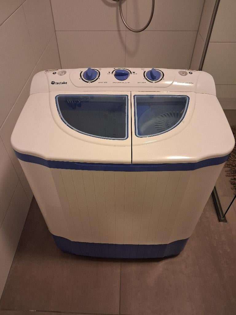 Camping wasmachine, Ophalen, Zo goed als nieuw