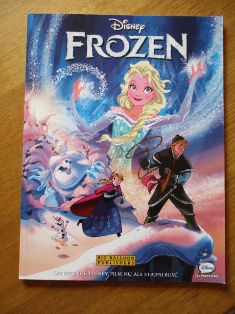 Disney Frozen filmstrip Big Balloon, Verzamelen, Ophalen of Verzenden, Overige figuren, Gebruikt, Beeldje of Figuurtje
