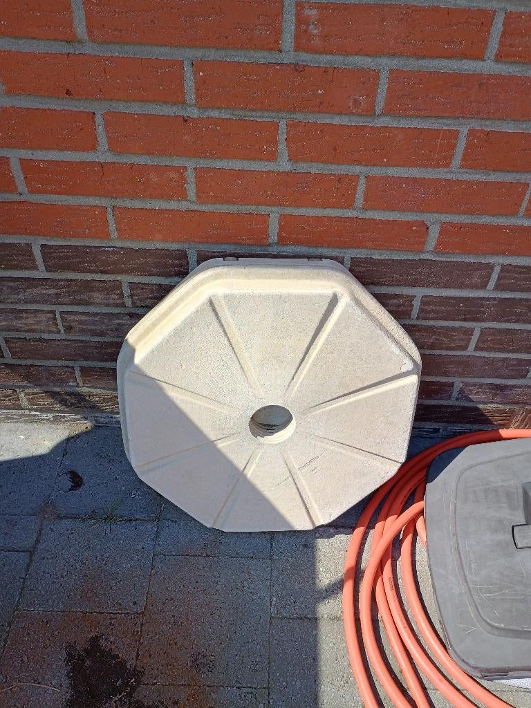 Parasolvoet - 30 kg - GRATIS, Ophalen, Gebruikt, Minder dan 1 meter, Parasolvoet