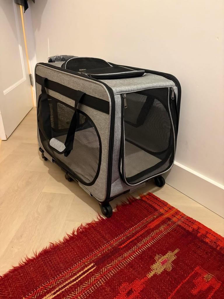 Transport crate, cat or dog up to 20kg, Dieren en Toebehoren, Transportboxen, Zo goed als nieuw, Ophalen