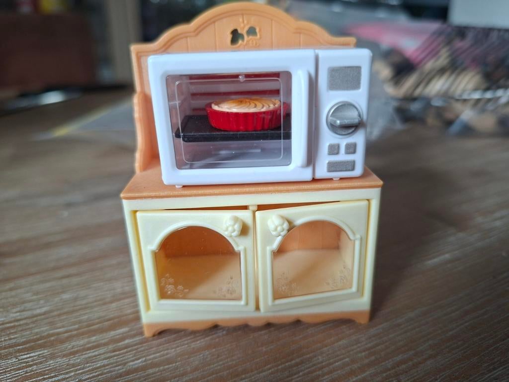 Sylvanian Families kastje met oven en taartje, Ophalen of Verzenden, Zo goed als nieuw, Meisje