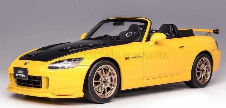 Motorhelix 1:18 Honda S2000 Hard-top Indy Yellow Pearl Carbo, Hobby en Vrije tijd, Modelauto's | 1:18, Nieuw, Auto, Overige merken