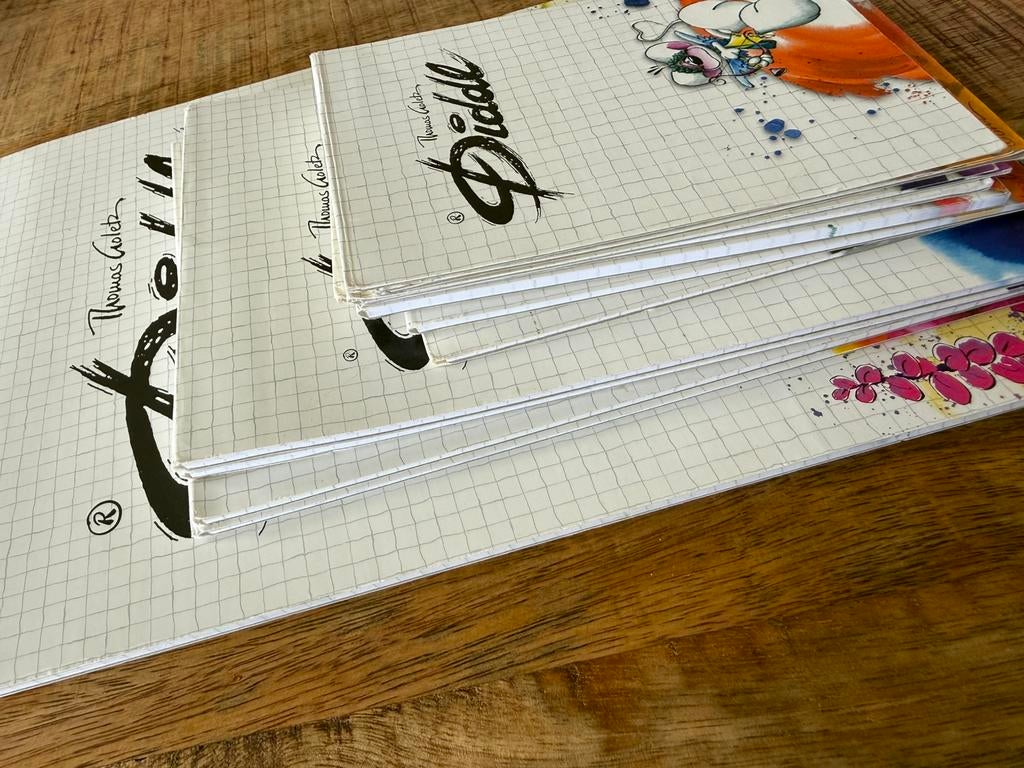 Diddl witte blokken, Ophalen of Verzenden, Diddl, Zo goed als nieuw, Papier, Kaart of Schrift