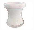 Fidrio vaas Diabolo Opal, Wit, Ophalen of Verzenden, Minder dan 50 cm, Glas