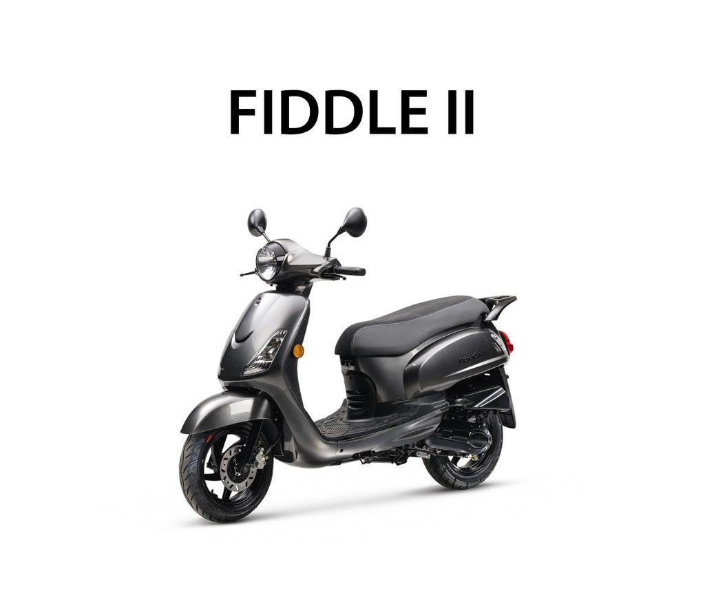 Sym Fiddle 2 Scooter 25KM/45KM 2026 E5+ ( Sym ), Fietsen en Brommers, Scooters | SYM, Ophalen of Verzenden, Zo goed als nieuw