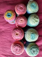 9x Mini Blends Action Alison 7 Mae - 3 kleurvariaties, Verzenden, Nieuw, Breien of Haken, Wol of Garen