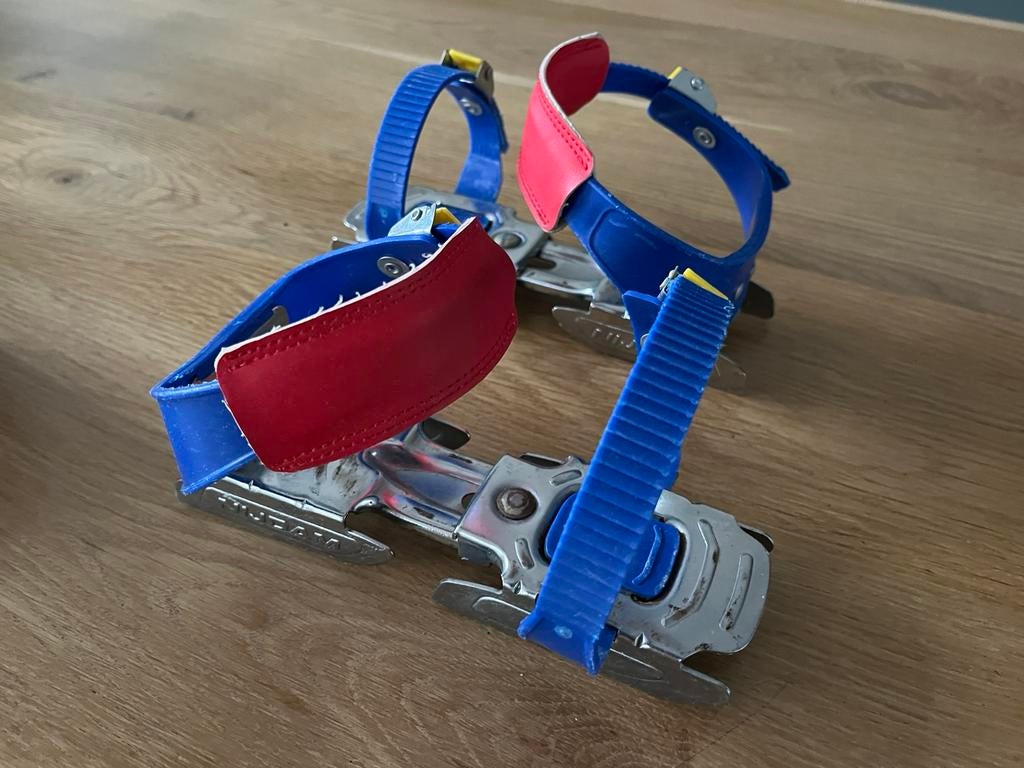 Kinderschaatsen - dubbele ijzers, Sport en Fitness, Schaatsen, Ophalen, Gebruikt, Overige typen, Nijdam