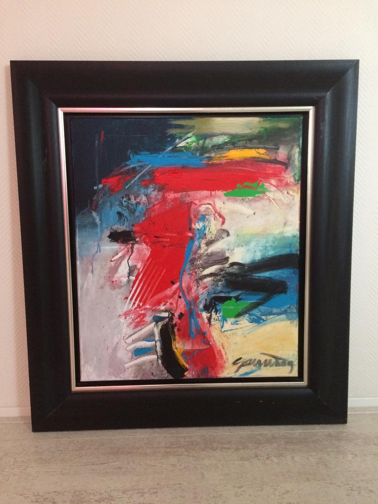 Gerriet Postma 👨🏻‍🎨  “Ik ben alleen maar verf” 🎨, Ophalen of Verzenden