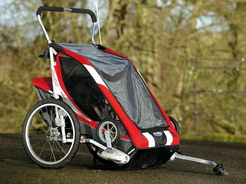 Chariot Cougar 2 Fietskar - Comfortabel en Veilig, Fietsen en Brommers, Fietsaccessoires | Aanhangers en Karren, Ophalen, Gebruikt