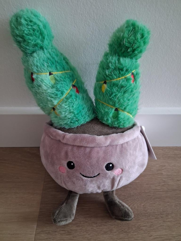 Nieuw! Knuffel Playing Kids Evora cactus groen L1316, Ophalen of Verzenden, Zo goed als nieuw, Overige typen